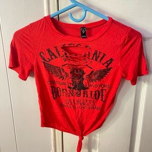 Windsor small distressed t-shirt.